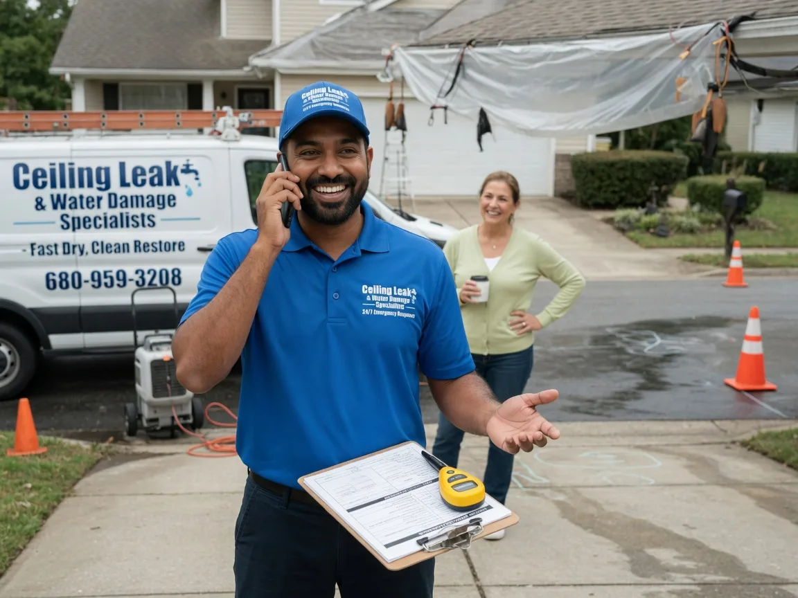 Ceiling Leak Cleanup Novinger, MO FAQs